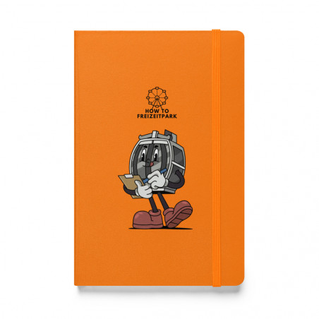 Hardcover bound notebook
