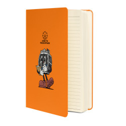 Hardcover bound notebook
